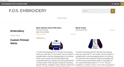 Desktop Screenshot of fosembroidery.com